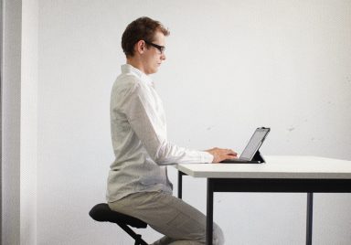 What is the ideal sitting position?