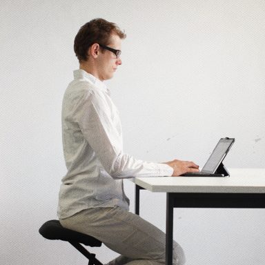 What is the ideal sitting position?