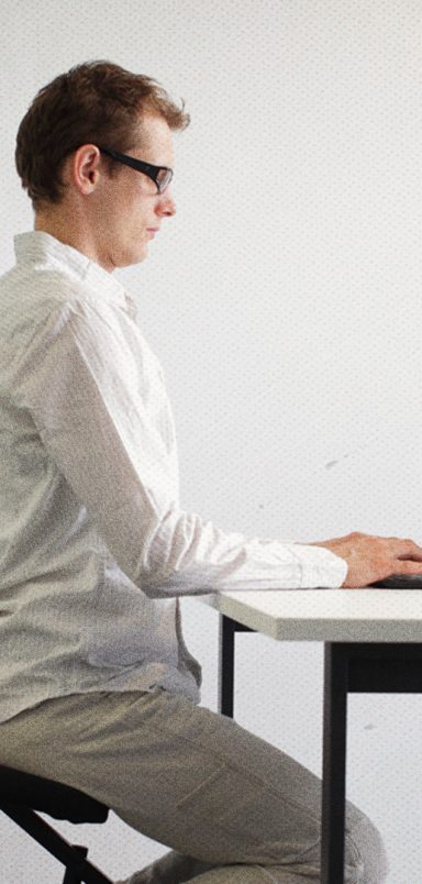 What is the ideal sitting position?