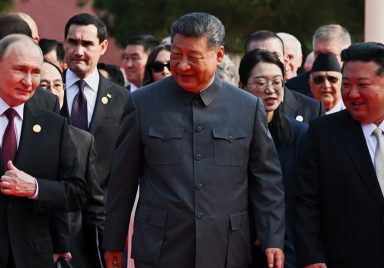 What is the position of the powerful countries in the Iran war?