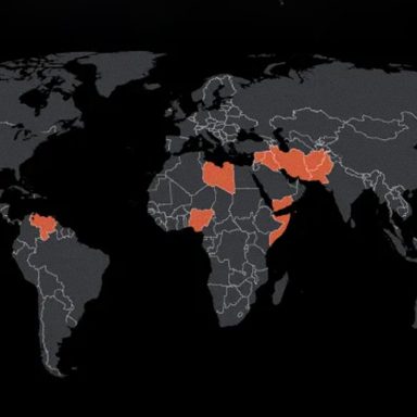 How many countries has the US bombed in 26 years and at what cost?