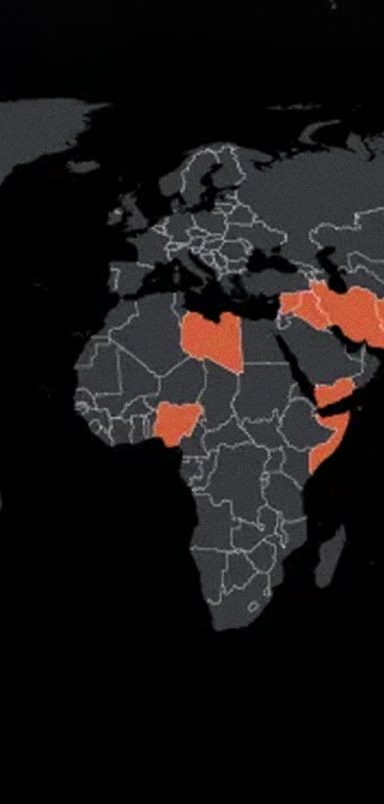 How many countries has the US bombed in 26 years and at what cost?