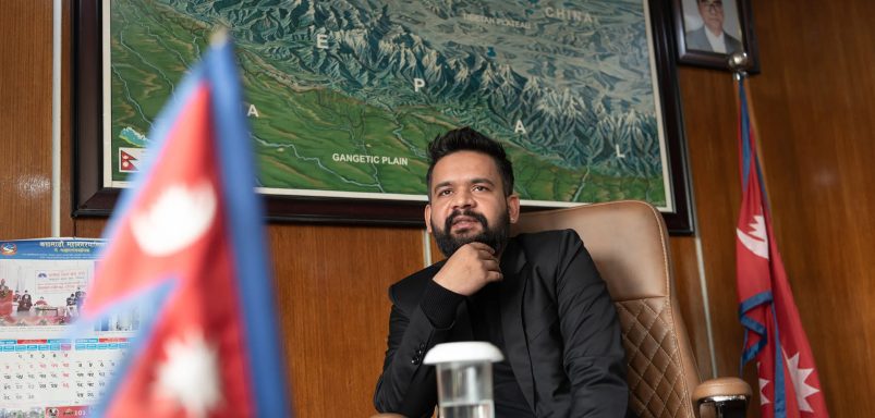 Who's the rapper aiming to become Nepal's next leader?