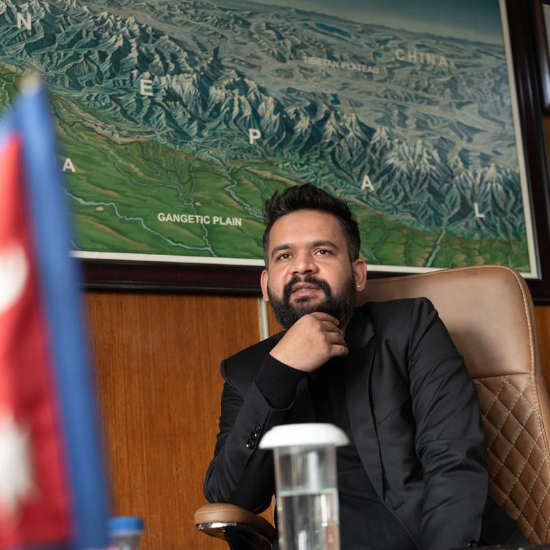 Who's the rapper aiming to become Nepal's next leader?