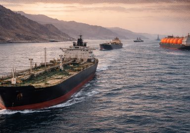 Which country gets the most crude oil through the Strait of Hormuz?