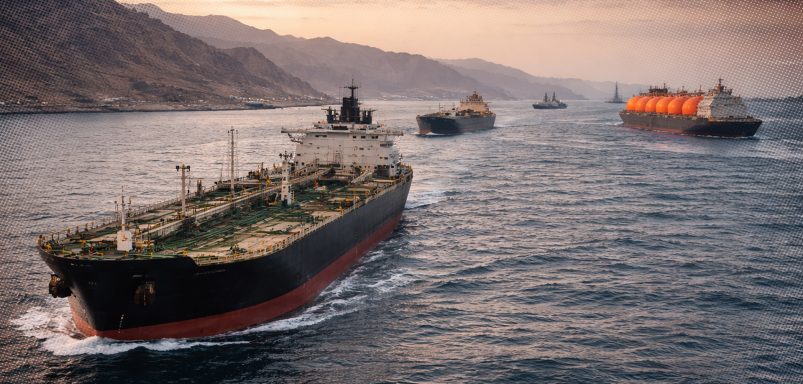 Which country gets the most crude oil through the Strait of Hormuz?