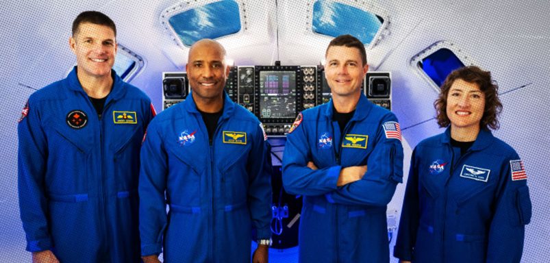 Who are the astronauts on the Artemis II lunar mission?