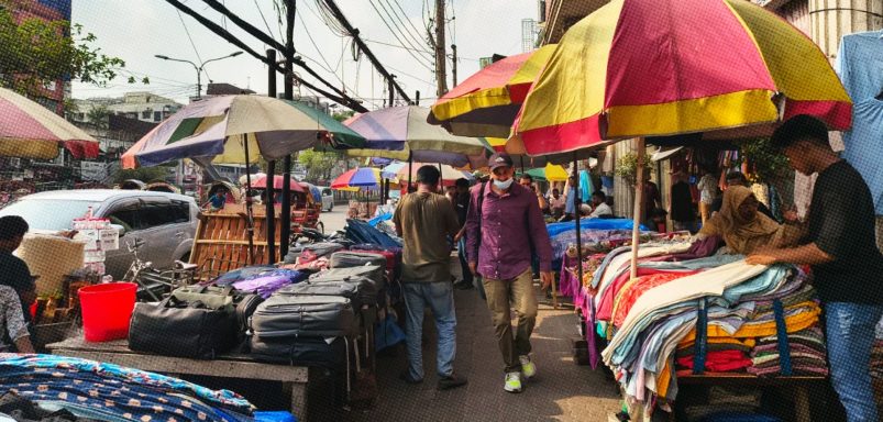 Why do footpaths remain occupied despite repeated evictions?