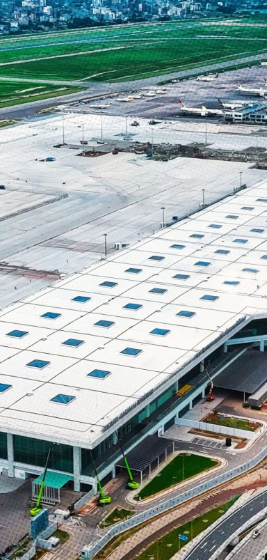 How many domestic airports does Bangladesh have?