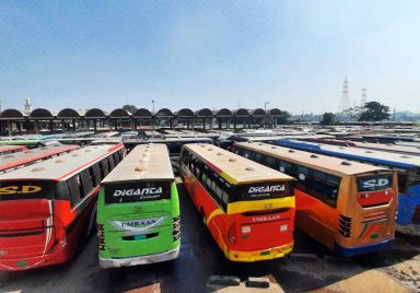 What are the new bus fares for Dhaka, Ctg, and long-distance routes?
