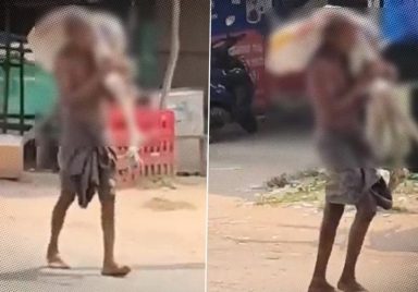 Why did an Odisha man take his dead sister's skeleton to the bank?