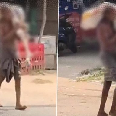 Why did an Odisha man take his dead sister's skeleton to the bank?