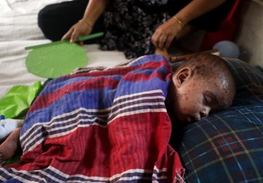 Which are the 30 high-risk areas for Bangladesh’s measles vaccination drive