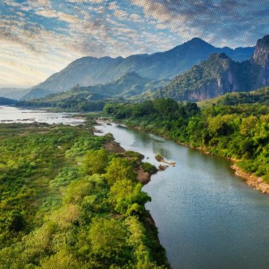 Which are Asia’s most powerful rivers by water flow?
