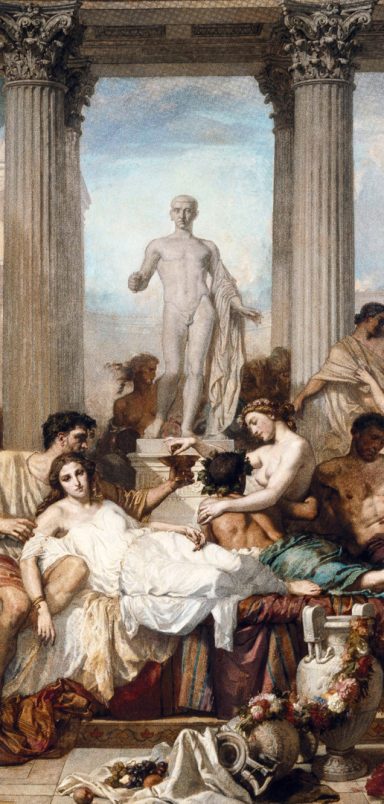 How did the customs of April Fools' Day begin?