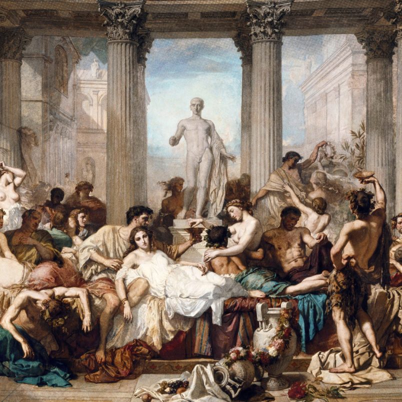 How did the customs of April Fools' Day begin?