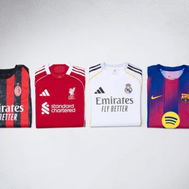 Which football clubs sold the most jerseys in 2025