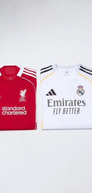 Which football clubs sold the most jerseys in 2025