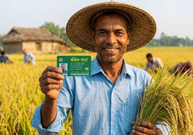 Who will get the farmer card and how will it be given?