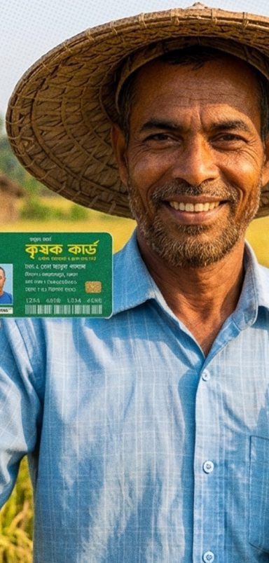 Who will get the farmer card and how will it be given?