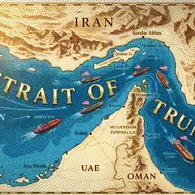 What message is Trump sending by changing the name of Hormuz?