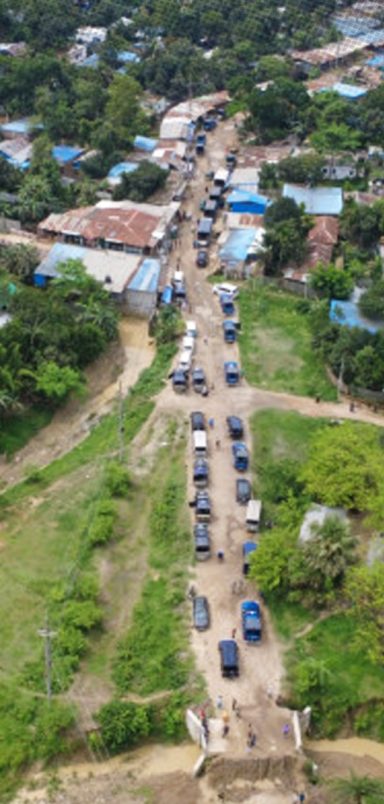 What happened at the Jungle Salimpur RAB camp in Chattogram?