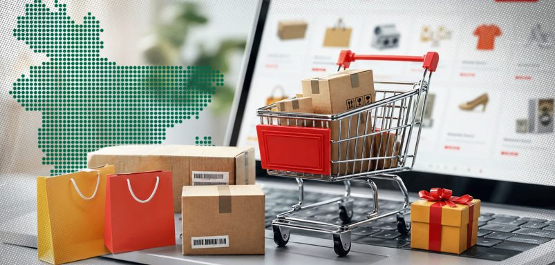 Which division’s people shop online the most?