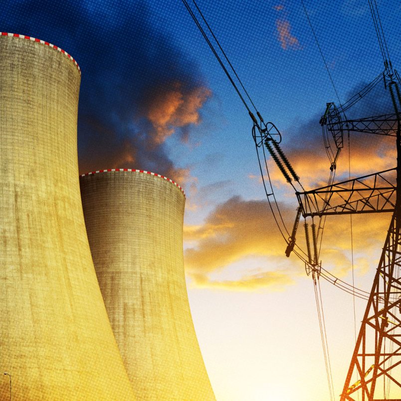 What explains the gap between nuclear weapons and nuclear energy?