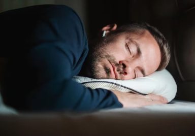 Is it safe to wear earbuds while sleeping?