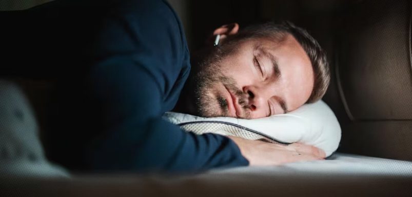 Is it safe to wear earbuds while sleeping?