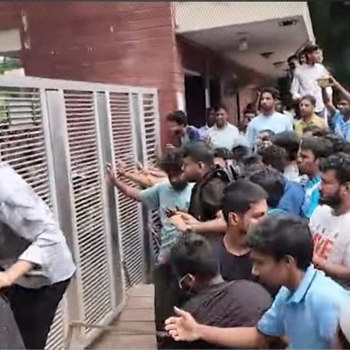 What triggered the sudden unrest at DUET?