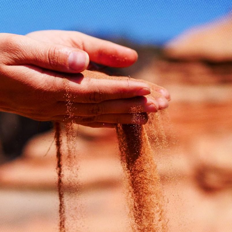 Why does Saudi Arabia import sand despite being a desert country?