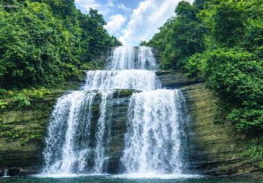 Khoiyachora Waterfall: How to plan a canyoning trip into Bangladesh's nine-tier giant