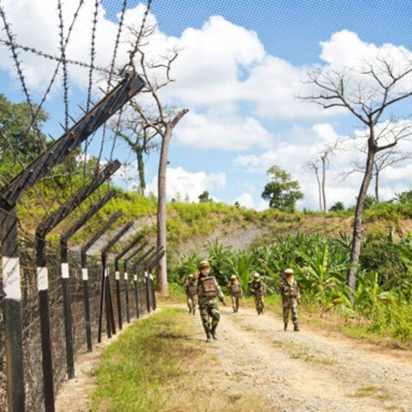 Why is India trying to push people across the border into Bangladesh?