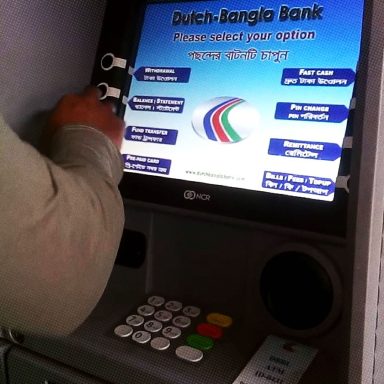 Why is there a cash shortage at Dutch-Bangla Bank ATM booths in Dhaka?
