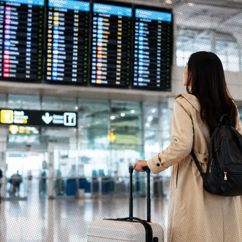 Countries where most people have never travelled abroad
