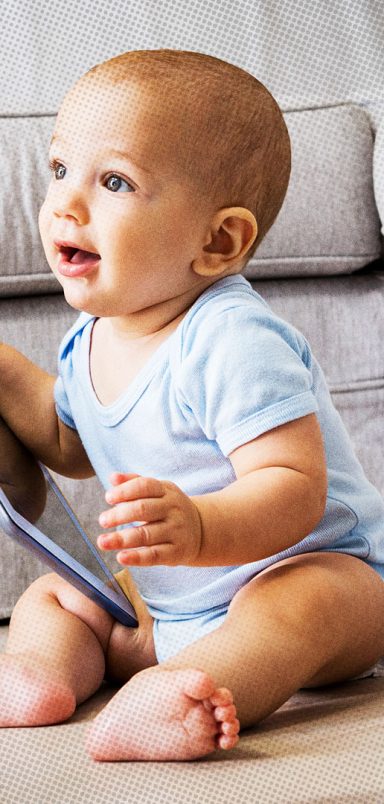 Why should babies avoid screens before age 2?