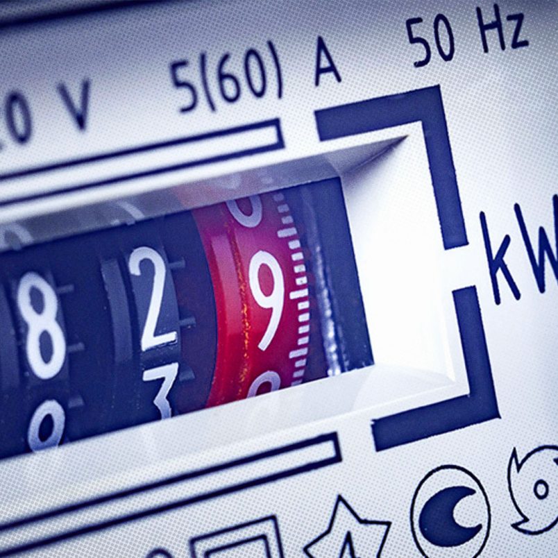 How can you calculate how many units of electricity you're using each month?