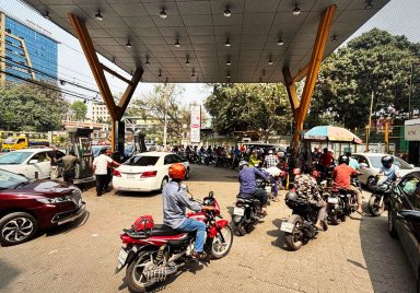 Why did the government increase fuel prices even though international oil prices are low?