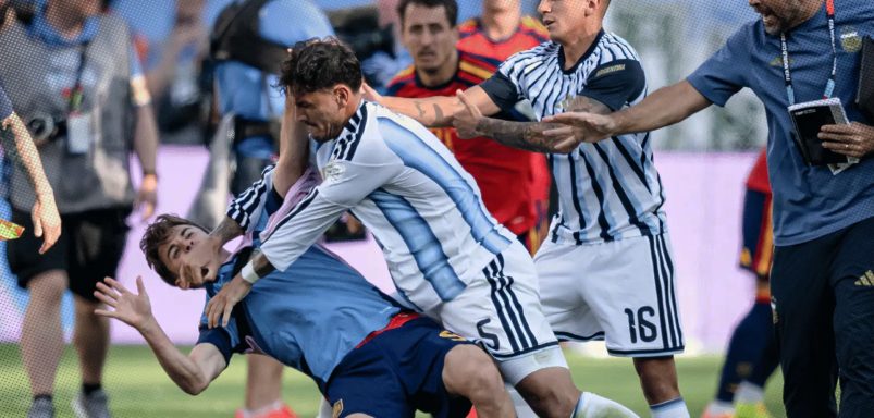 What punishment could Argentina face over the final brawl?