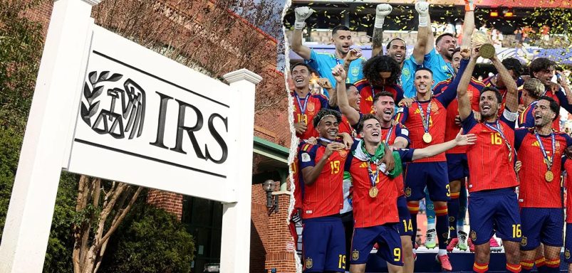 How much of Spain's winnings US could keep
