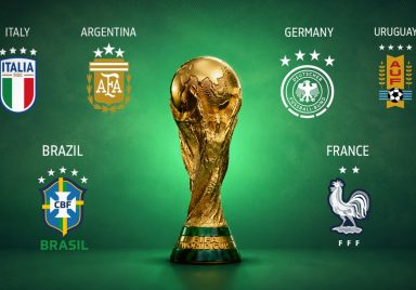 Which teams had the longest gap between Fifa World Cup titles?