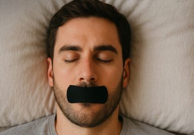 Does taping your mouth while sleeping have any benefit?