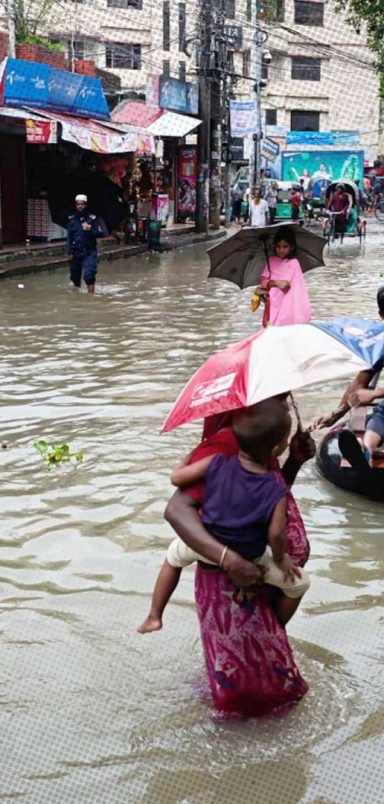 How long will the continuous rain last?