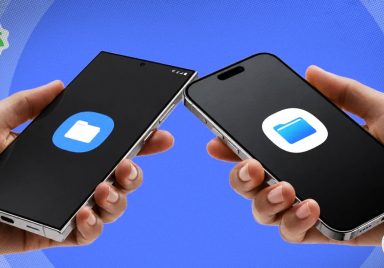 What are the easiest ways to share anything between Android and iOS?