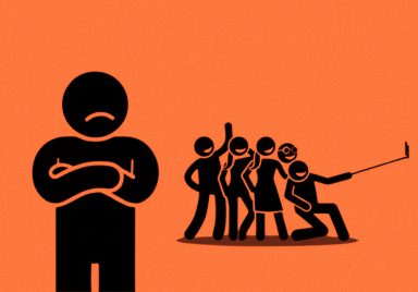 Why do some people never post on social media?
