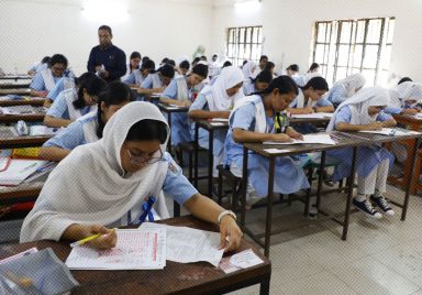 Can a school stop you from taking the SSC exam if you fail the test?