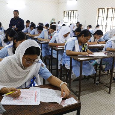 Can a school stop you from taking the SSC exam if you fail the test?