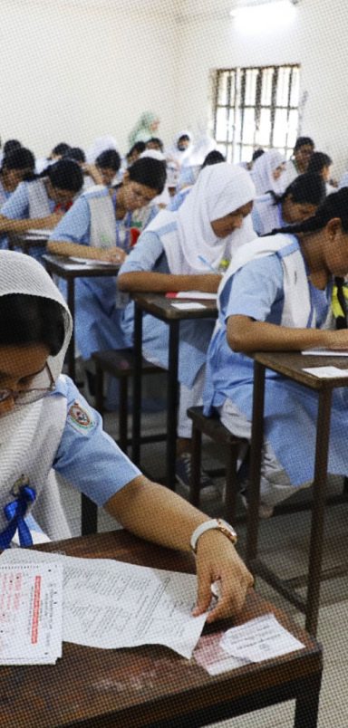 Can a school stop you from taking the SSC exam if you fail the test?