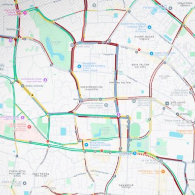 Which Dhaka roads will face traffic restrictions today for the presidential swearing-in?